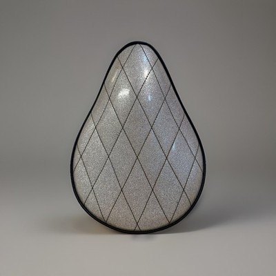 Le Pera Solo Seat | White Diamond Stitch