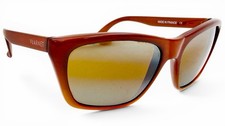 Vuarnet Legend Brown Nylon Frame Double Mirrored Glass Lens Sunglasses VL0006
