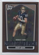 2007 Topps Draft Picks and Prospects (DPP) Chrome Bronze Brady Quinn #101 0d2
