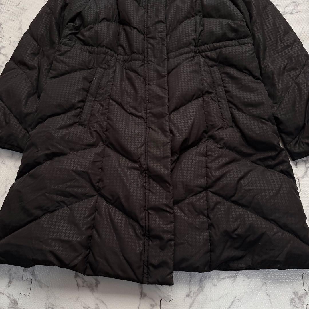Balmain Down Coat Black Polyester Approx  Size L … - image 3