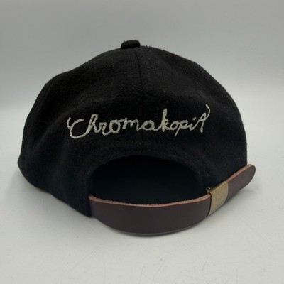 Tyler The Creator Chromakopia Tour Merch Black Wool Felt Hat Cap