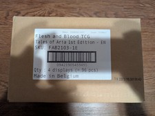 FAB TCG Tales Of Aria 1st Edition 2021 Flesh & Blood Sealed Booster Box CASE