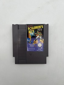 Solomon&rsquo;s Key - Nintendo NES - EMBALAJE ORIGINAL + instrucciones