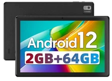 2025 NEW Tablet 10.1 inch Android 12 Tablet 2GB 64GB ROM HD IPS 1.6 GHz 5000mAh