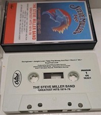 Steve Miller Band Greatest Hits 1974-78 Cassette Tape