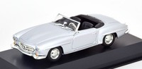 1:43 Minichamps Mercedes 190 Sl W121 Roadster 1955 Silver