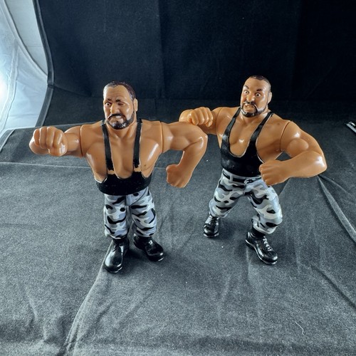 Vintage 1991 HASBRO WWF BUSHWACKERS LUKE & BUTCH W...