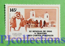 A3124-SENEGAL 1988 SENEGAL 1900 THROUGH POSTCARDS Fr. 145 MNH