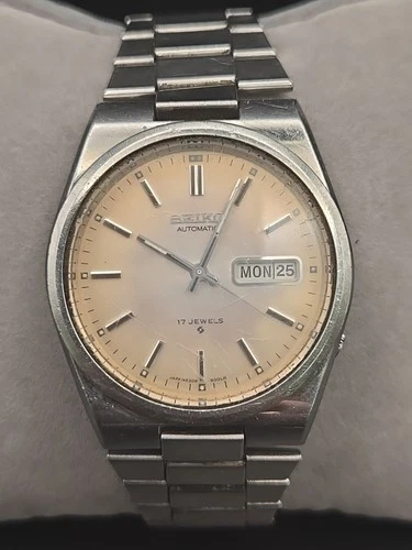 Seiko Automatic 37mm Silver Day/Date Men’s Watch 6309-9000