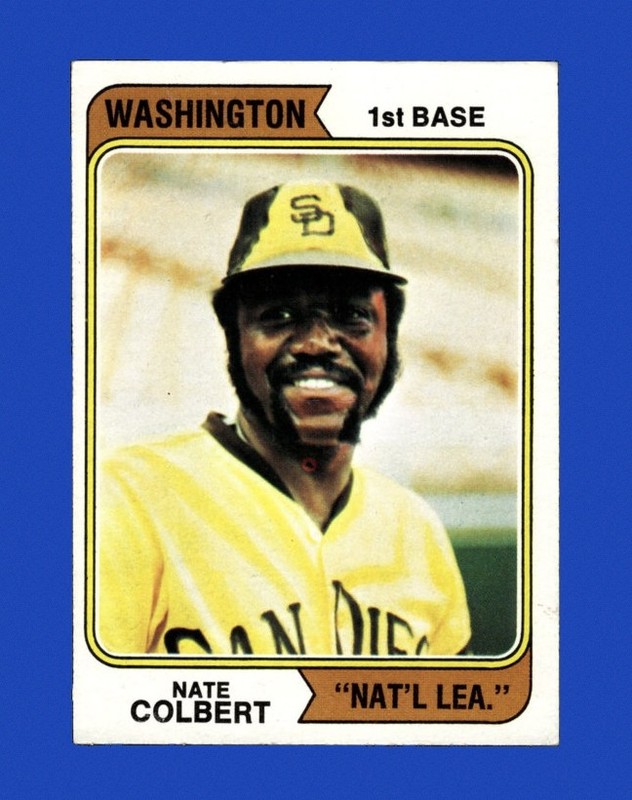 1974 Topps Set-Break #125 Nate Colbert EX-EXMINT (variation) *GMCARDS*