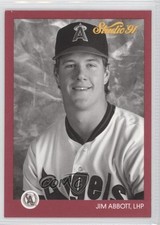 1991 Studio Jim Abbott #22 0w8