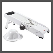 OXO Plastic Mandoline Slicer Compact White VB...
