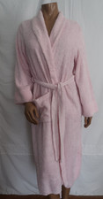 Vintage Victoria's Secret Pink Towel 100 COTTON Robe Terry Woman Size Medium