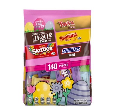 Mars Easter Variety Pack Candy, 140 pcs.
