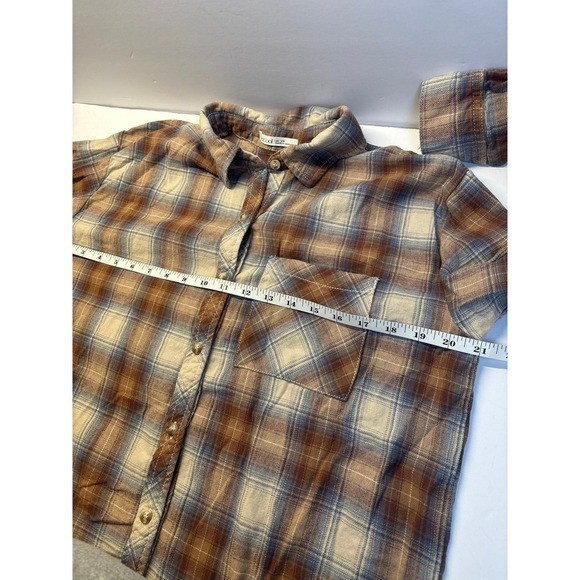 Plaid button down (size small) Be Cool - image 3