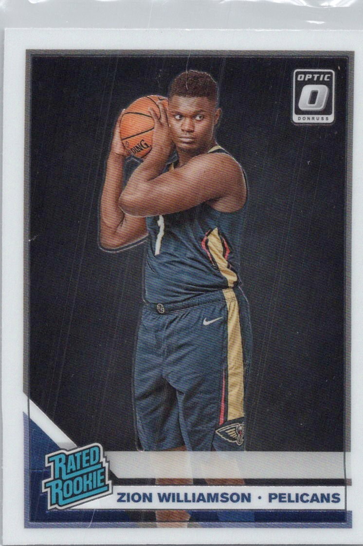 2019-20 Donruss Optic #158 Zion Williamson