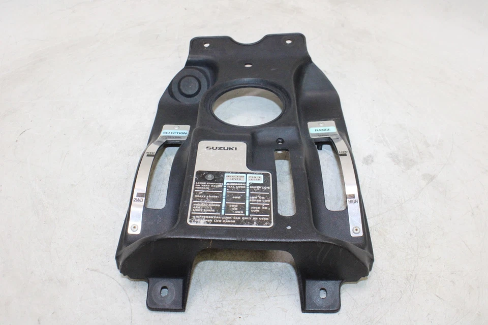 1990 SUZUKI QUADRUNNER 4WD LT4WD OEM SHIFT COWL COVER FAIRING - Image 2 of 4