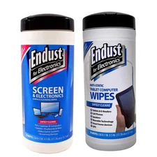 Endust For Electronics Screen Cleaner Wipes, Electronics Surface Cleaning Wip...