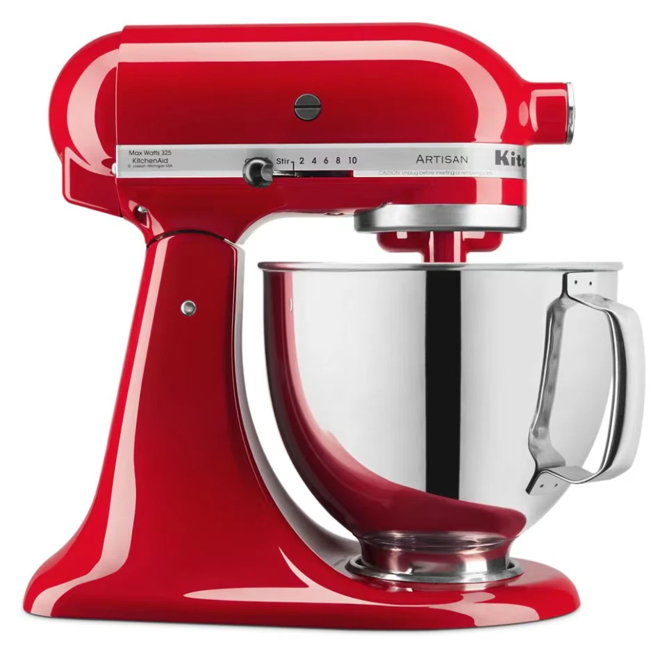KitchenAid Countertop Mixers with Dough Hook Red for sale | eBay