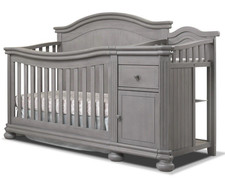 Sorelle Finley Crib  Changer Weathered Grey Baby Infant Toddler New