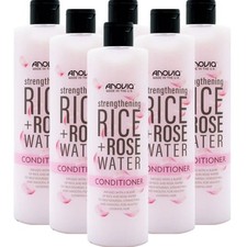 Anovia Conditioner Rose + Rice Water 6 x 415ml 4.25 per litre