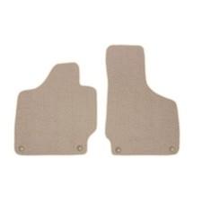 Velours Fußmatten für Audi TT 8J Bj. 2006 - 2014 Automatten Neu VORNE BEIGE LUX