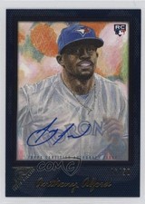 2017 Topps Gallery Blue Auto 6/50 Anthony Alford #82 Auto 3g6