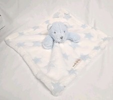 Blankets and Beyond Lovey Security Blanket Soother Blue Bear Stars 12"