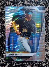 2025 Panini Prizm - Konnor Griffin, Konnor Griffin #199 Pulsar Prizm /499 (RC)