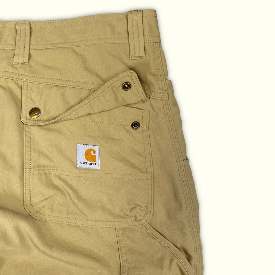 carhartt Vaqueros W32/L36 Beige Muy bueno Hombres (m326) - Imagen 3 de 4