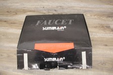 Sumerain 3 Handle Tub Shower Faucet,Matte Black Bathtub Faucet Set S3231DI