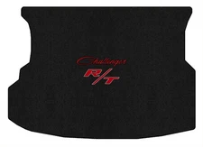 Lloyd Ultimat Trunk Mat for '12-16 Challenger w/Red on Black Challenger w/Red on