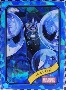 2025 Topps Chrome Sapphire Marvel Havok Base