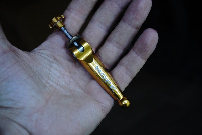 Hope Quick Release Seatpost Clamp Lever Nut Gold QR