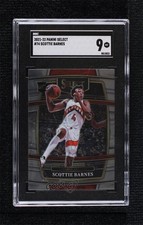 2021-22 Panini Select Concourse Scottie Barnes #74 SGC 9 MINT 2u3