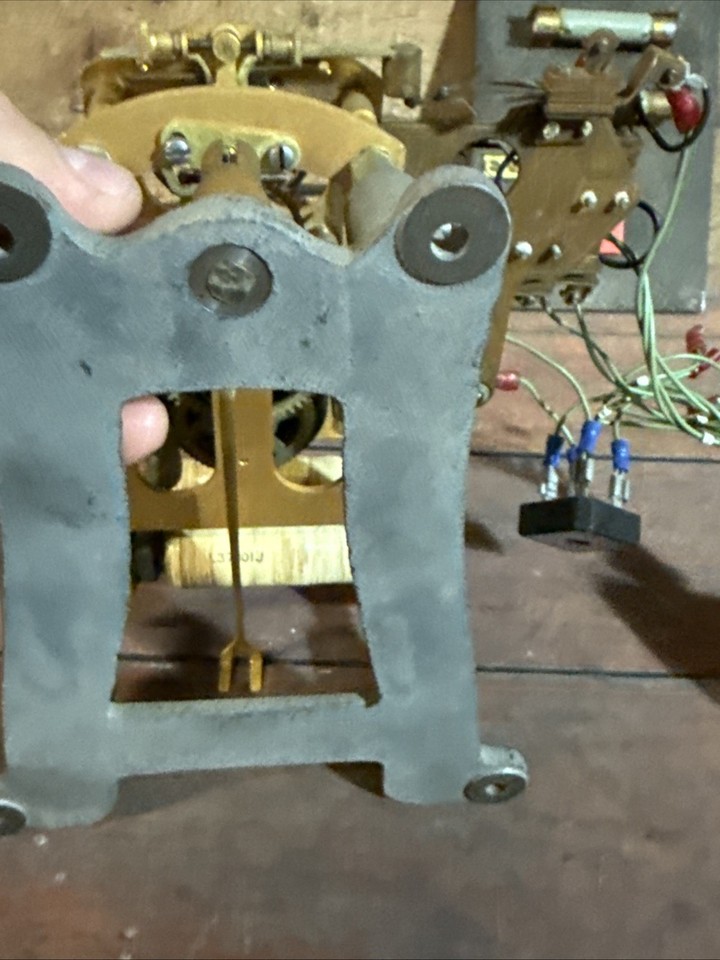IBM International Simplex Standard Time Master Clock Part Fuse Box ...