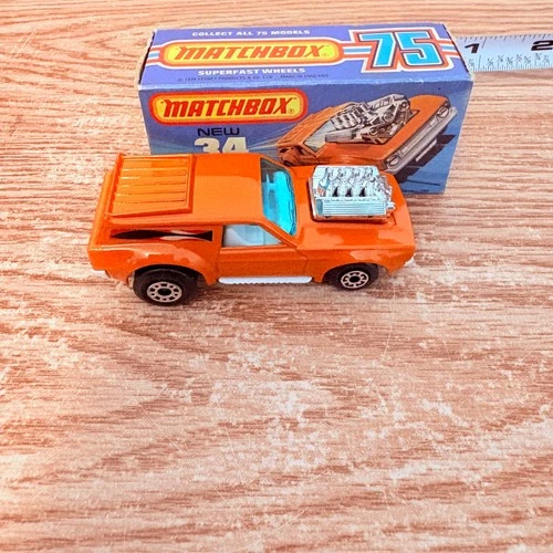 Vintage Matchbox Superfast No.34 Vantastic Made in England 1975 Lesney