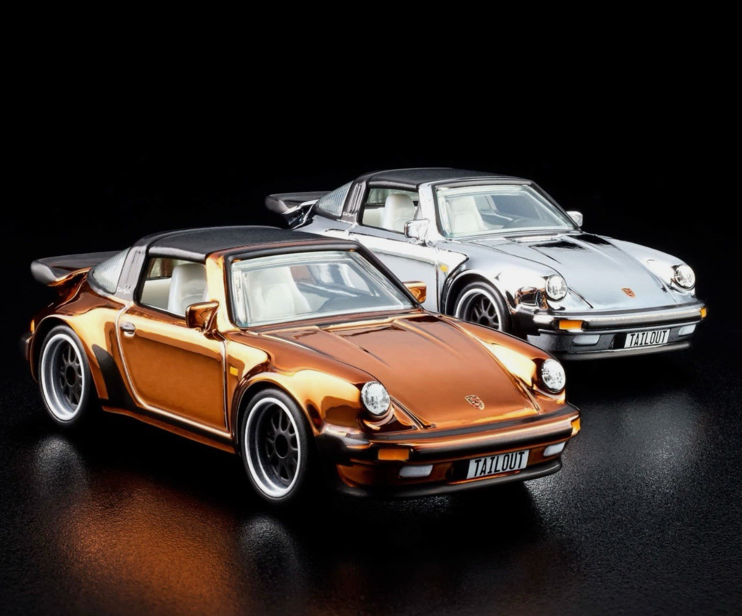 Hot Wheels RLC 1988 Porsche 911 Targa Turbo voiture miniature 1/64 de collection pour passionné