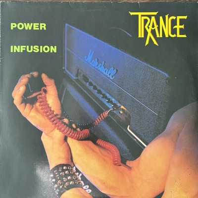 Trance - Power Infusion (1983) Vinyl LP German Heavy Metal Rockport VG+