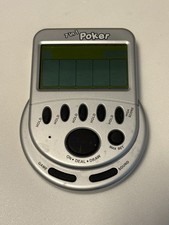 7 in 1 Poker Handheld Electronic Game Tested Working, Clean battery compartment