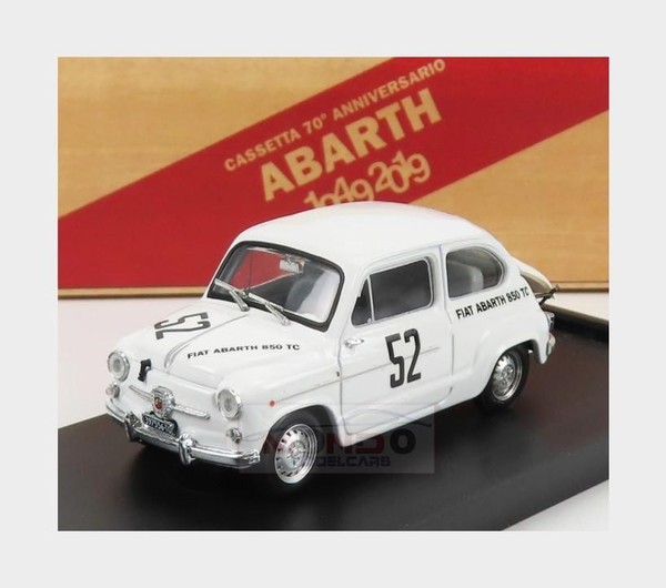 1:43 Brumm Fiat Abarth 850Tc #52 Winner Class 500Km Nurburgring 1962 R305 Modell-image