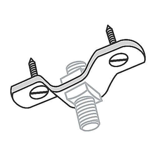 ABB U579-3/8 Ceiling Flange Beam Clamp 3/8 Rod