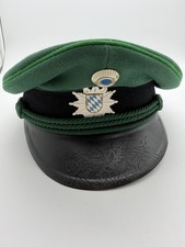 German Police Hat Bavarian Crest Emblem Leader Cap Authentic Vintage 1939  1945