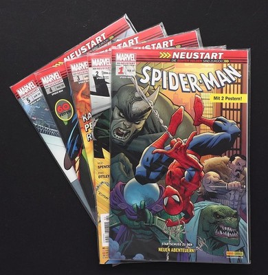 SPIDER-MAN Neustart Marvel MCU Panini Superhelden Comic Heft 2019-2023 ab Nr. 1