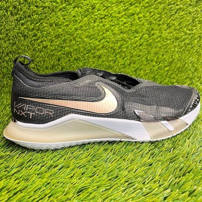 Nike Court React Vapor NXT Womens Size 7.5 Black Athletic Running Shoes Sneakers