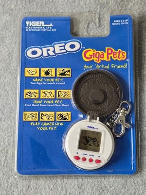 Giga Pets Oreo Rat Mouse Tiger Virtual Pet Tamagotchi 1998