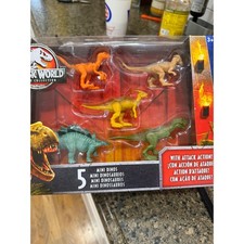 Jurassic World Legacy Collection Mini Dinosaur Action Figures Set 5 Pack