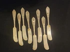 International Silver Lucerne Solid Sterling Butter / Jelly Knives – Set of 8