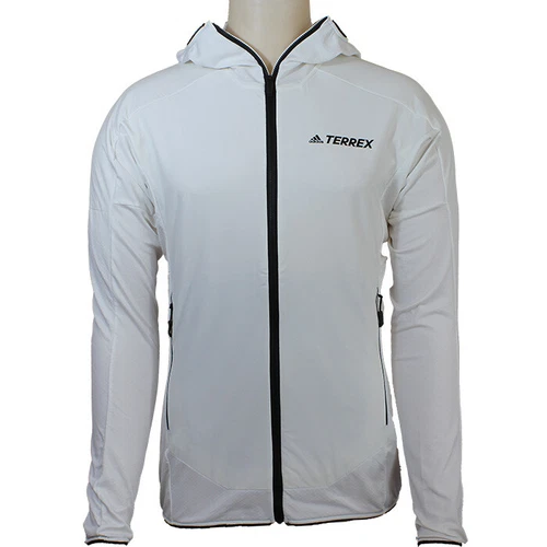 Adidas Skyclimb Terrex weiß Herren Sportswear Fleece Kapuzenjacke NEU - Bild 1 von 4