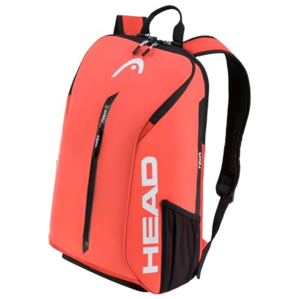 (TG. Taglia unica) HEAD, Zaino Unisex, Arancione, Taglia Unica - NUOVO